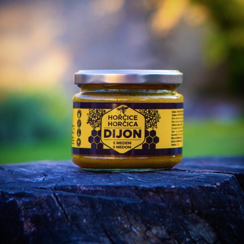 Hořčice DIJON s medem - Velikost: 250g