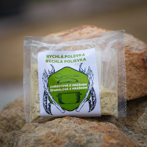 Chřestová s hráškem rychlá polévka - Varianta: 1 ks