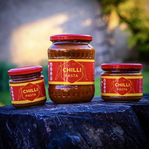 Chilli pasta 🌶 - Velikost: 650g